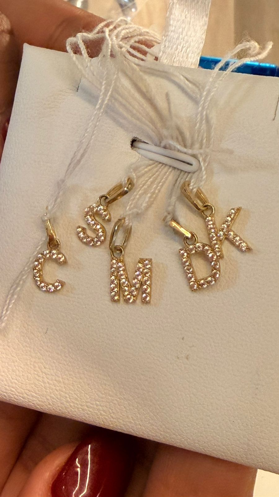 DIJES ORO C,S,M,D,K PIEDRAS 10K